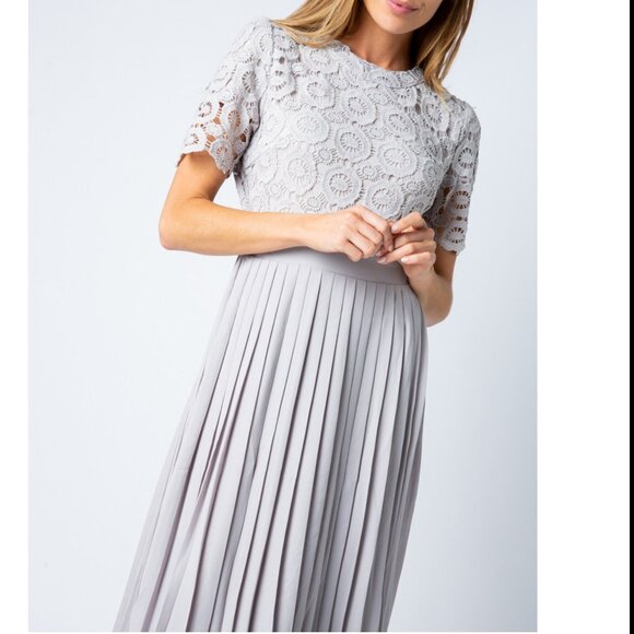 Roolee Dresses & Skirts - ROOLEE PARTY LACE PLEATED DRESS SIZE S